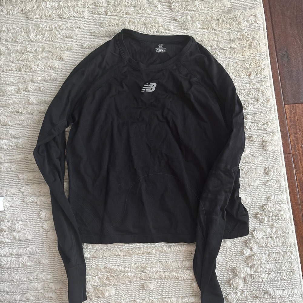 New Balance Black Long Sleeve Shirt